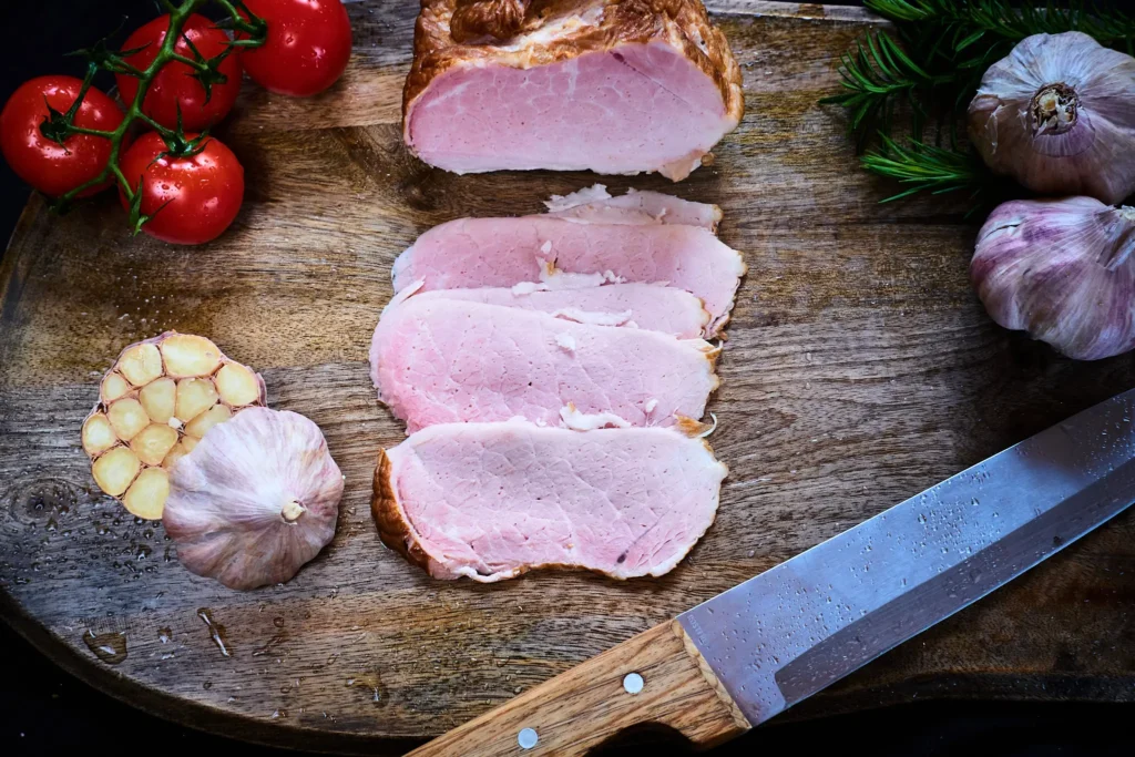 szynka z tłuszczykiem